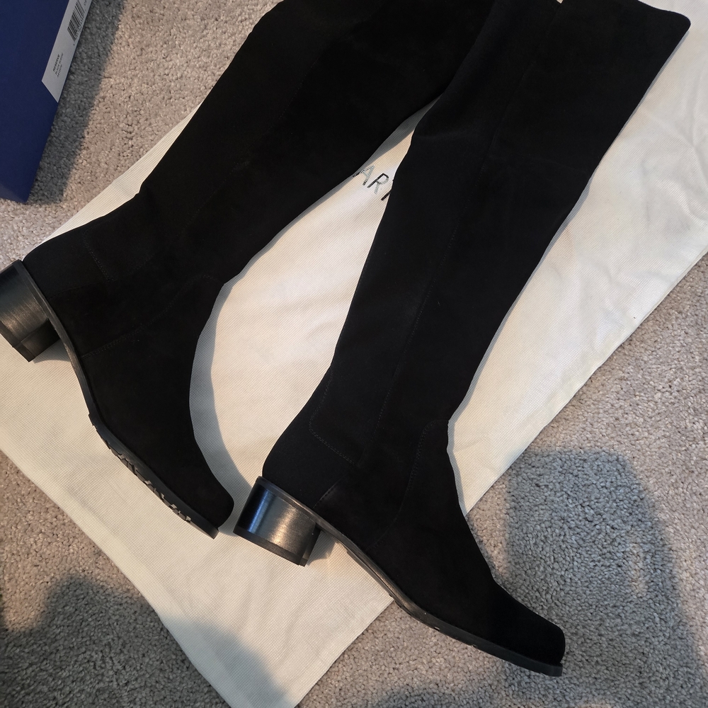 Stuart Weitzman Black Over the Knee Boots